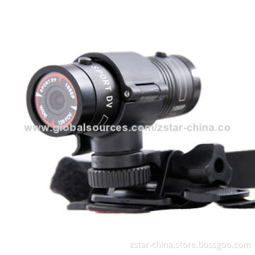 Mini Sports Action Camera/DVR, Waterproof Full HD 1,080P with Wide Angle of 120 Degrees for Hunting
